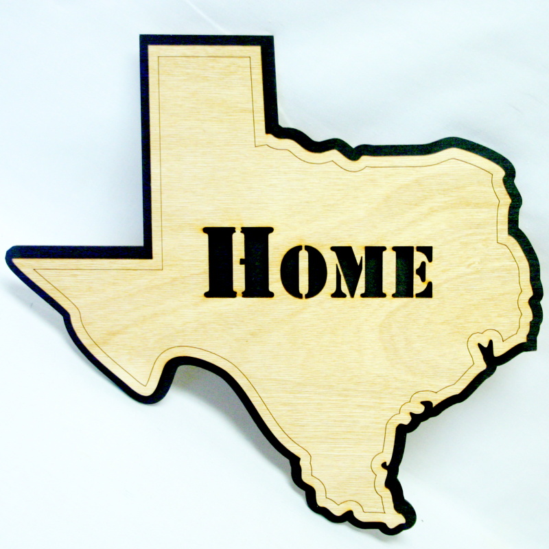 Texas Home Wall Hanging - Click Image to Close